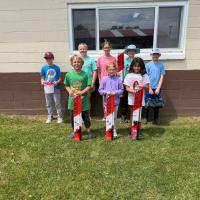 From left to right: First row: Wyatt Pacanowski, Anastasia Baran, Daliz Sotomayor, Second Row: Logan Yonkers, Harper Collins, Bryn Pawlak, Gannon Carr, and Colton Fitchlee (Not Pictured: Kate Roderick)